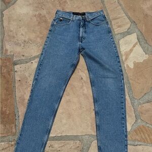 Vintage GUESS Men's Straight Jeans in Classic Blue 30